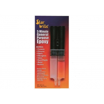 Collante Star Brite Epoxy Syringe - Clear