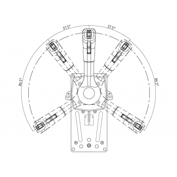 Comando Monoleva B310B-Trim