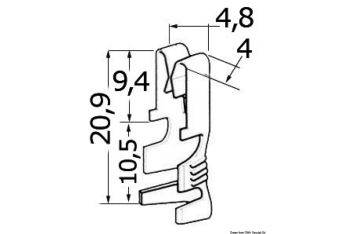 Contatti in ottone stagnato-14.118.01