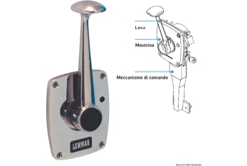 Controllo motore Lewmar leva singola 