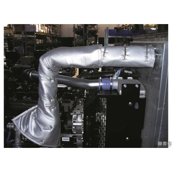 Copertura termoiso tubo scarico d124mm 