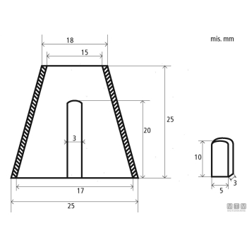 Coprimozzo ruote <420mm 