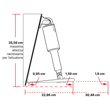 Correttori d'assetto std mm.305x457