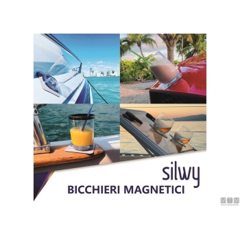 Cp bicchieri magnetici silwy blu 