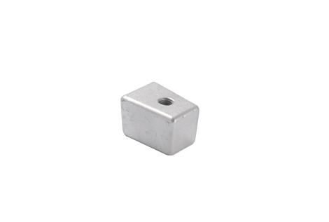 Cubo in alluminio