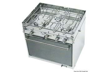 Cucina a gas serie TECHIMPEX Topline-50.380.00