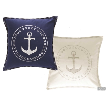 Cuscino mb anchor 40x40cm ecru 