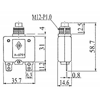 Disgiuntore 16 amp.