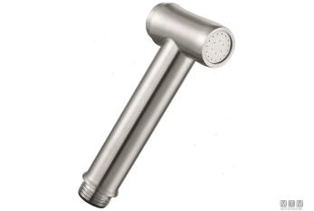 Doccetta push button in acciaio inox< 