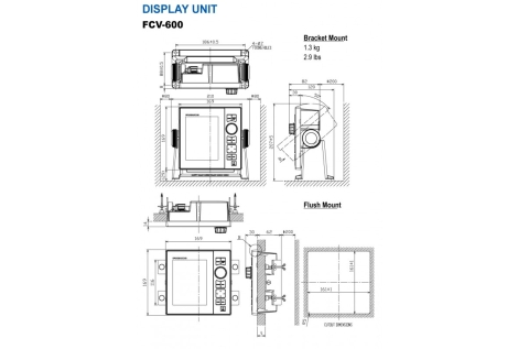 Ecoscandaglio furuno fcv-600