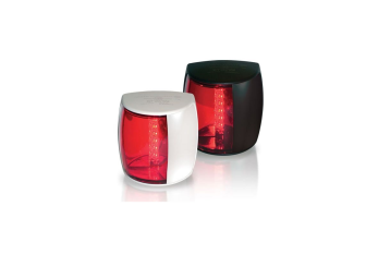 Fanale bianco pro led verde/rosso