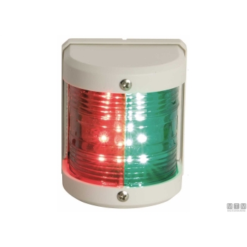 Fanale midi led 12v wh rosso/verde< 