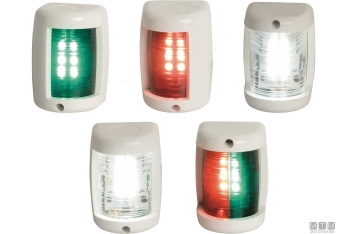 Fanale mini led 12v wh rosso/verde< 