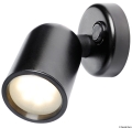 Faretto ABS nero LED 