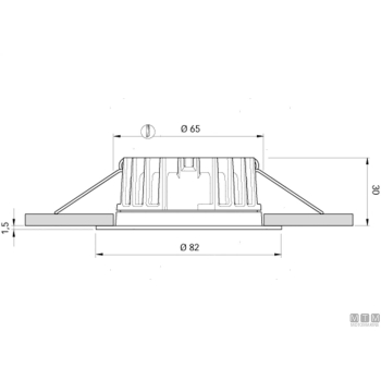 Faretto quick kai-ip66 l calda 