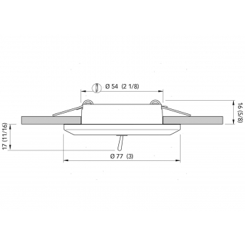 Faretto Selene - IP40