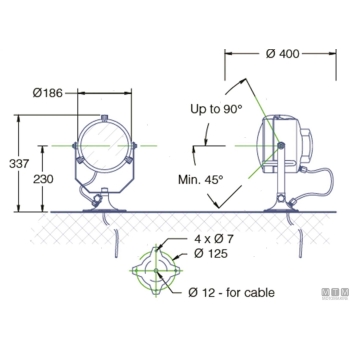 Faro DHR 180 LED Deck Control