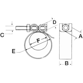 Fascetta Heavy Duty 154/166 mm 