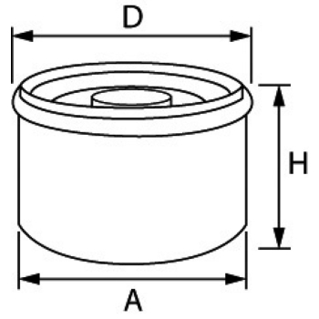 Filtro olio Honda 15400-PFB-014/004 e Mercury 30HP 