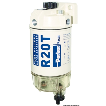 Filtro separatore acqua/carburante Racor 114 l/h 