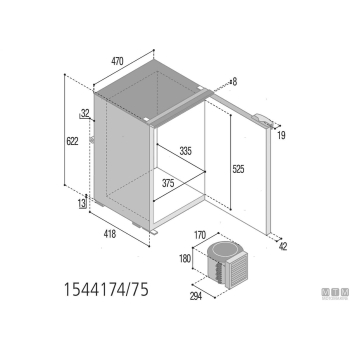 Frigo vf130 