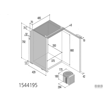 Frigo vf130 