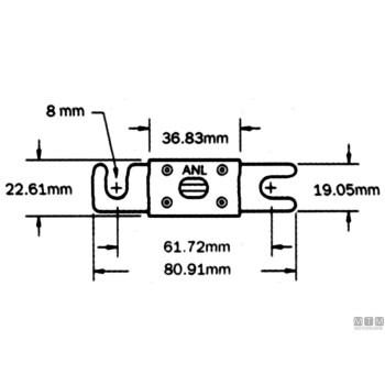 Fusibile anl 125a< 