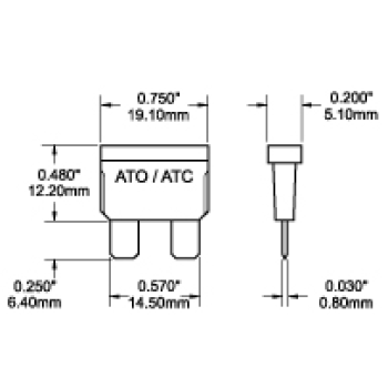 FUSIBILE ATO/ATC 2A