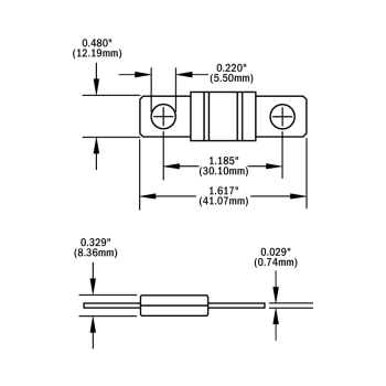 Fusibile midi 125a rosa