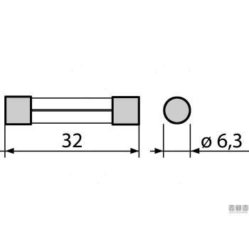 Fusibile vetro 6x30 10a< 