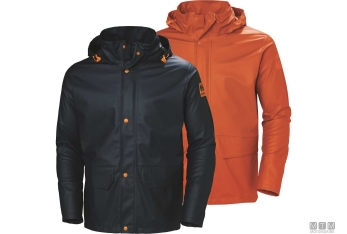 Giacca hh gale rain 299 arancio xs 