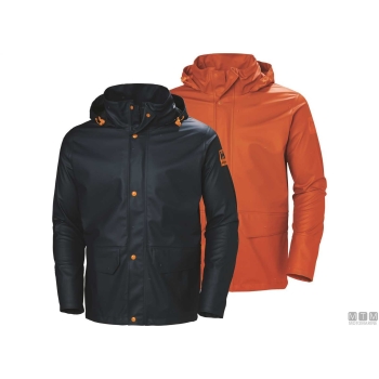 Giacca hh gale rain 299 arancio xs 