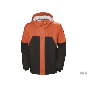 Giacca hh storm rain 299 arancio xs 