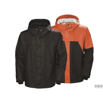 Giacca hh storm rain 299 arancio xs 