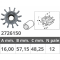 Girante jabsco 13554-6001