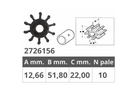 GIRANTE JABSCO 18673-0001