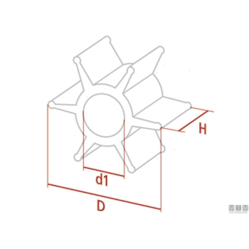 Girante mtm -oem jo/ev 389576 