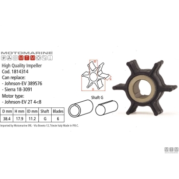 Girante mtm -oem jo/ev 389576 