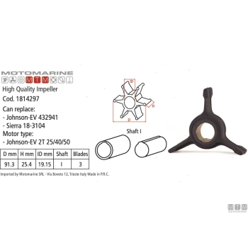 Girante mtm -oem jo/ev 389576 