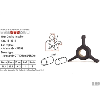 Girante mtm -oem jo/ev 389576 