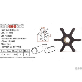 Girante mtm -oem jo/ev 389576 