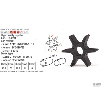 Girante mtm -oem jo/ev 389576 