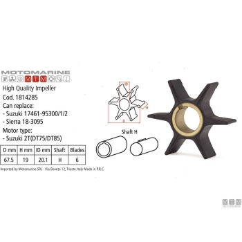 Girante mtm -oem suzu 17461-87e00/10>12 