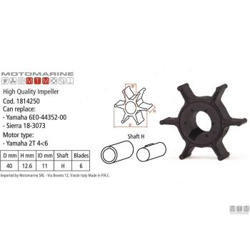 Girante mtm -oem yama 63v-44352-01 