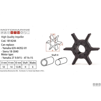 Girante mtm -oem yama 63v-44352-01 