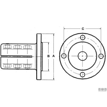 Giunto invertitore bw 71c/72c d30mm 