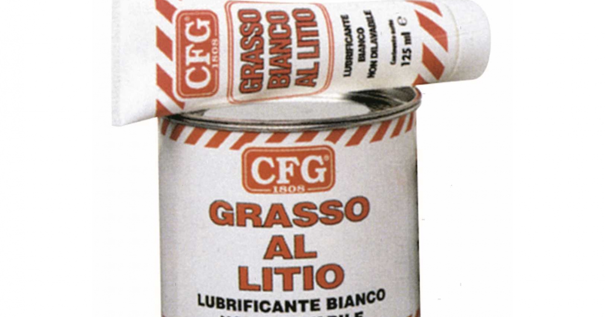 CFG GRASSO BIANCO AL LITIO 5 LT - Gamaronline prodotti per la nautica