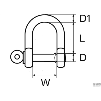 Grillo dritto zincato h.duty d10mm< 