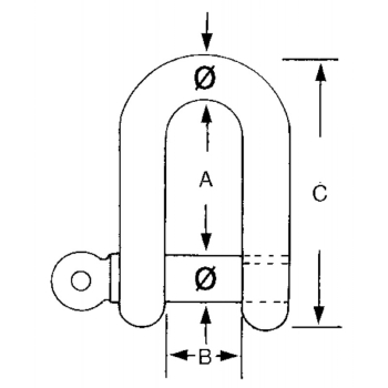 Grillo inox largo Ø mm.6