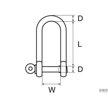 Grillo lungo asse d4mm inox<